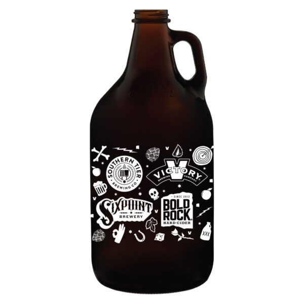 Artisanal Brewing Ventures 1C 64oz Amber Growler