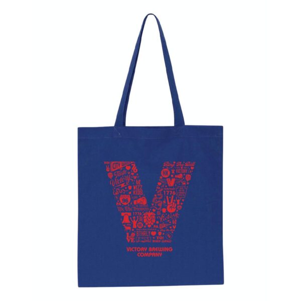 Victory V Icons Red Liberty Bag Royal Blue