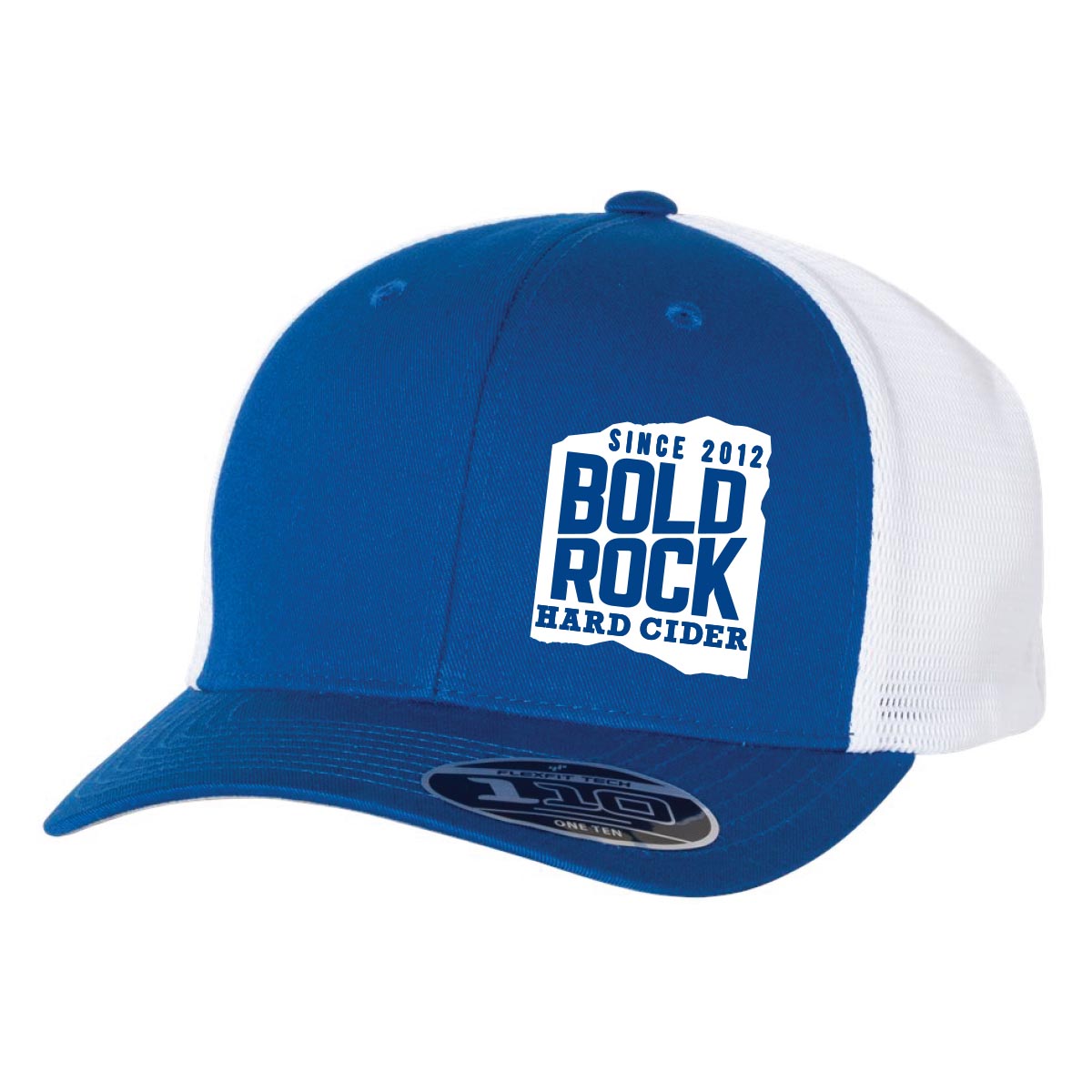 Bold-Rock-Block-Logo-Hat-Flexfit-RoyalWhite
