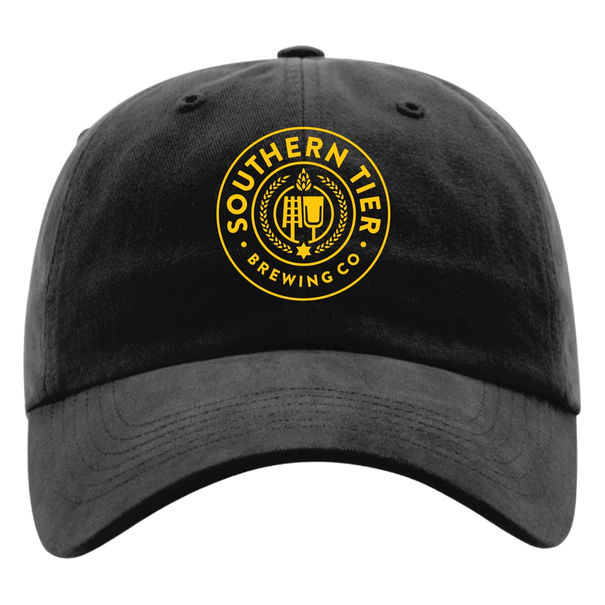 Southern-Tier-Hop-Logo-Gold-Hat-Richardson-Black